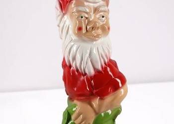 Figura Dekoracja Krasnal odkryty Tyłek