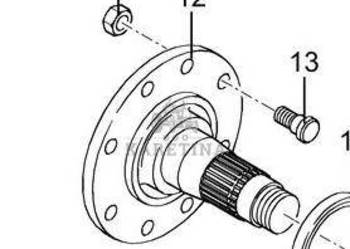 New Holland TX66 TX67 TX68 Kołnierz CZĘŚCI 9818030