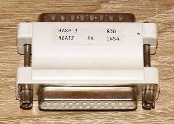 Klucz sprzętowy HASP-3 R3B RZATZ PA 1454 złocone złącza LPT D-SUB 25 pinów