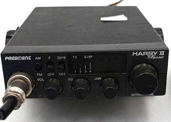 CB Radio President Harry II Classic + gruszka + antena