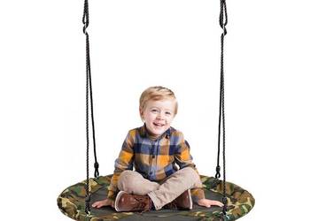 Huśtawka ogrodowa bocianie gniazdo 100cm ECOTOYS2