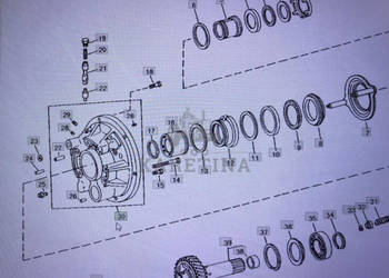 John Deere RE10529/R61660/RE193237/obudowa/John Deere 4555/4755/4955