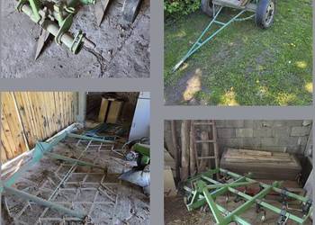 Sprzedam sprzęt rolniczy: wóz metalowy, pług, kultywator, brony