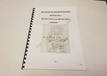 Instrukcja napraw silnika motocykli MZ ES175/2 oraz ES250/2