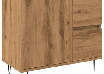 Szafka pod umywalkę dąb artisan 65x33x60 cm WM-857227