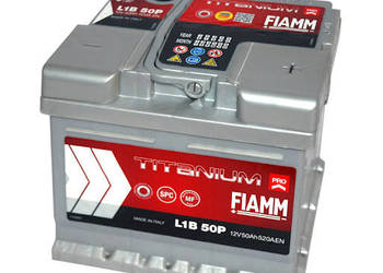 Akumulator 50Ah 520A FIAMM TITANIUM PRO 12V Prawy Plus