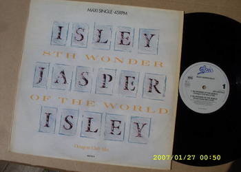 Singiel 12'' , ISLEY / JASPER--8 TH WONDER OF THE WORLD.