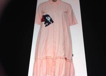 Sukienka Damska LOVE MOSCHINO rozm L Aplikacja NOWA