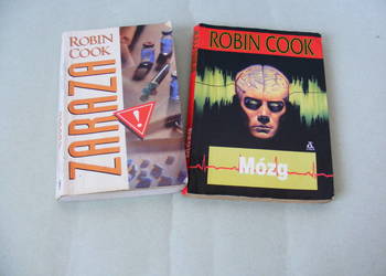 Robin Cook x 2  Zaraza + Mózg