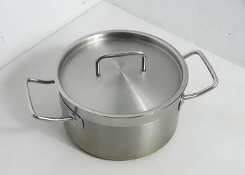 Solidny Garnek Schulte-Ufer 20 cm | Pojemność 2.5L | Stal Nierdzewna 18/10
