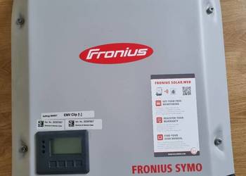 Falownik Fronius Symo 8.2-3-M 8.2 używany od 09.2021 do 02.2025