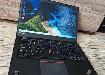 Laptop Lenovo Thinkpad T450s 14" I5 8/256GB SSD bat 90% Win11 ładny