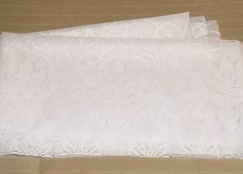 Pasek firanki, lambrekin, zazdrostka motyw roślinny, szer 3.60 m, wys 47 cm