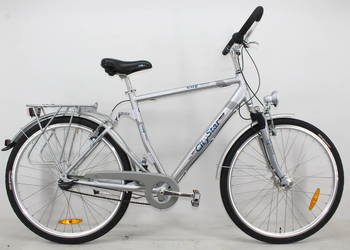 ALU rower męski CITY STAR 7 biegów w piaście Koła 28 cali AMORTYZOWANY