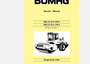 Bomag BW211D-4 PD-4 BW213D-4 PD-4 instrukcja napraw PL