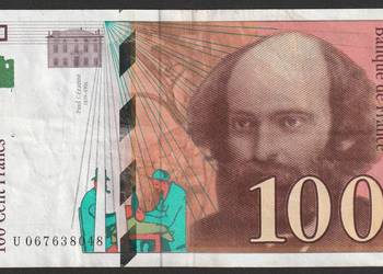 FRANCJA 100 FRANKÓW 1998 - CEZANNE