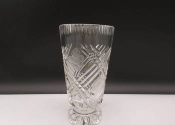 Wazon Kryształowy PRL – Ręczny Szlif