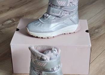Śniegowce dziewczęce rozmiar 28 długość wkładki 18,5 cm buty zimowe