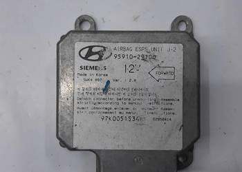 Hyundai Elantra II Sensor moduł sterownik poduszek Air Bag 95910-29100
