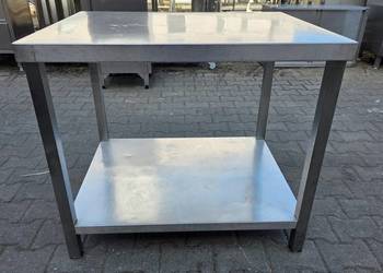 Stół Gastronomiczny Podstawa Z Półką 90/70/78 cm - M.1494 N