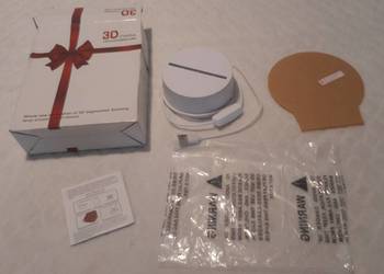 Nocna lampka, LED, piłka nożna, zasilana przez USB, 18cm