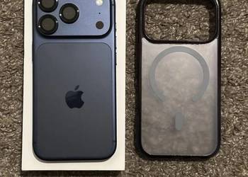iPhone 17 Pro, Deep Blue, 256 GB, odblokowany, doskonały stan, z oryginalny