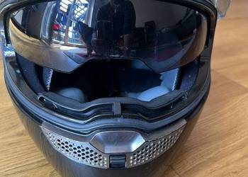 Kask Nolan n-com z blendą skuter hulajnoga