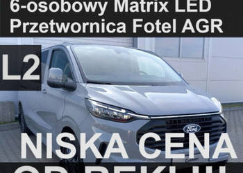 Ford Transit Custom L2 Limited A8 170KM Kamera 360 Matrix LED Felgi 17" - …