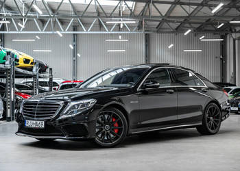 Mercedes S 63 AMG AMG 5.5 V8 Bitrubo 585 KM Long. Przebieg 29 000 km! W222…