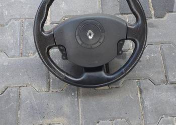 Kierownica multifunkcja skóra Renault Megane II polift