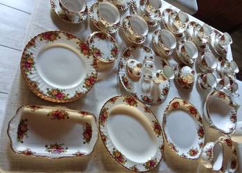 Serwis kawowo-obiadowy Royal Albert England