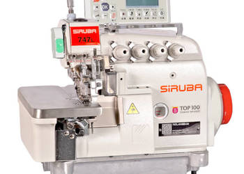 PROMOCJA - Overlock 4-nit AUTOMAT Siruba 747L-514M3-24/ECA-U ODSYSANIE