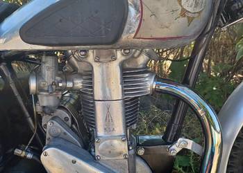 BSA Gold Star 500 + części