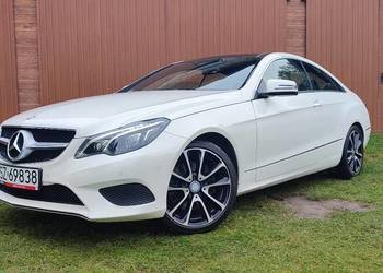 Mercedes-Benz E200 Coupe Prywatnie Lift 7G ILS LED Panorama Łopatki Skóry