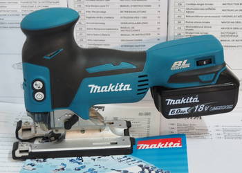 MAKITA DJV 181 wyrzynarka bezszczotkowa + bateria 18v 6Ah