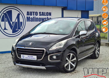 Peugeot 3008 Automat SzklanyDach Navi Kamera HeadUp 2xPDC Półskóry Klimatr…