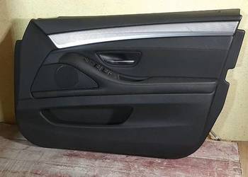Boczek tapicerka drzwi BMW 5 F11 Prawy przód + głośnik + linka Anglik