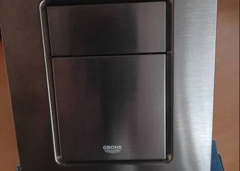 GROHE Przycisk do WC szczotkowany grafit Skate Cosmopolitan S+puszka