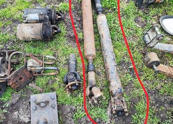 Wał napędowy tarpan Honker 2.5 Iveco na 4 śruby