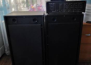 Kolumny unitra eltron zg60/2 +wzmacniacz eltron 100u