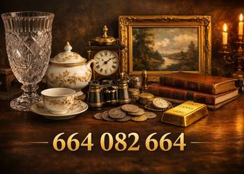 Skup antyków, kryształów, PRL, staroci, opróżnianie mieszkań – szybki dojaz