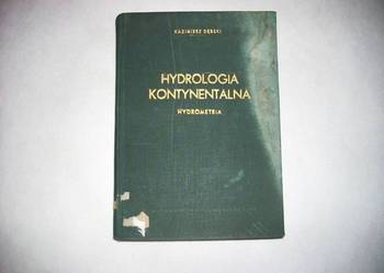 Dębski Hydrologia kontynentalna- Hydrometria Dębski Hydrologia kontynentalna- Hydrometria