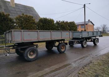 Sprzedam przyczepy wywrotki na boki(nie Autosan Danok)