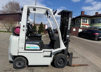 wózek widłowy NISSAN FG18 LPG Triplex 4.75m tylko 2090mtg jak nowy 2018 rok