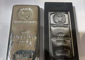 Sztabka srebra 1 kilo 999