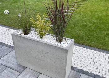 Donica betonowa 100x40x40