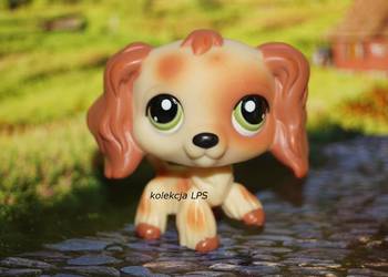 LPS Littlest Pet Shop spaniel puzzle oryginalny pop oryginał