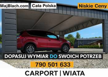 GRAFIT / PROFIL ALTANA /CAROPORT na pojazd |Wiata|Garaż - Maj-Blach