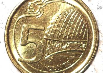 SINGAPUR-5 CENTS-2015 r