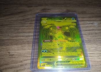 Złoty Mega Greninja ex nr CRI 122/086
